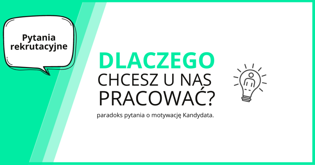 Dlaczego chcesz u nas pracowac
