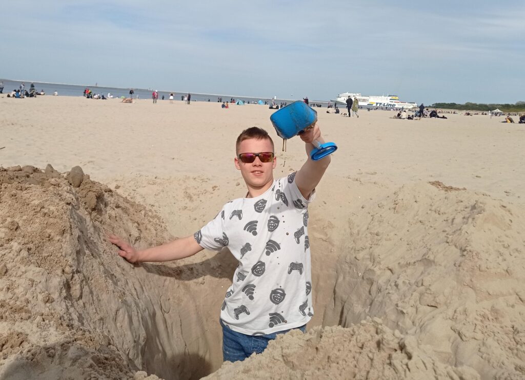 Chłopak, który dokopał się do wody